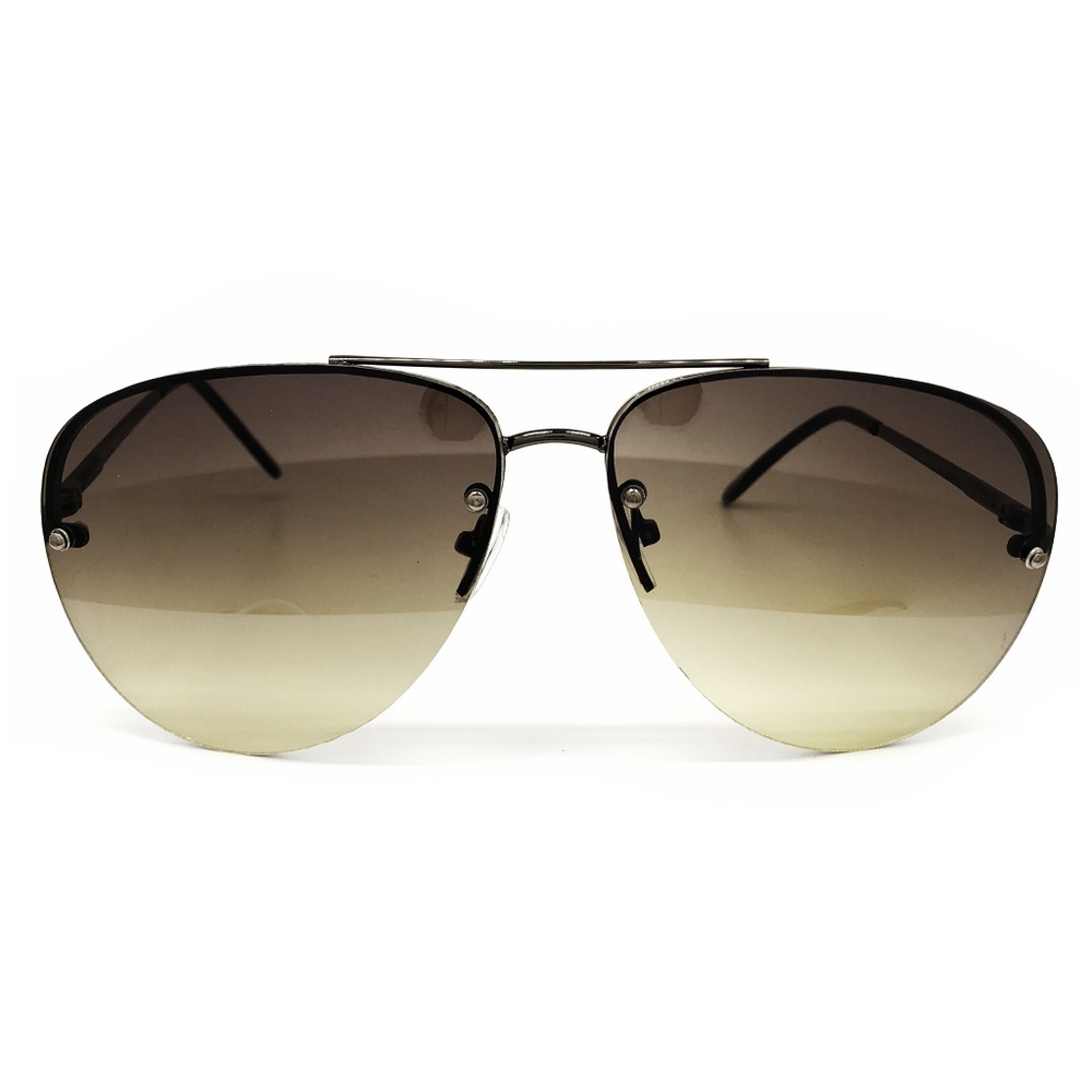 O2 Eyewear 3111 Rimless Aviator Sunglasses (G) - Picture 3 of 8